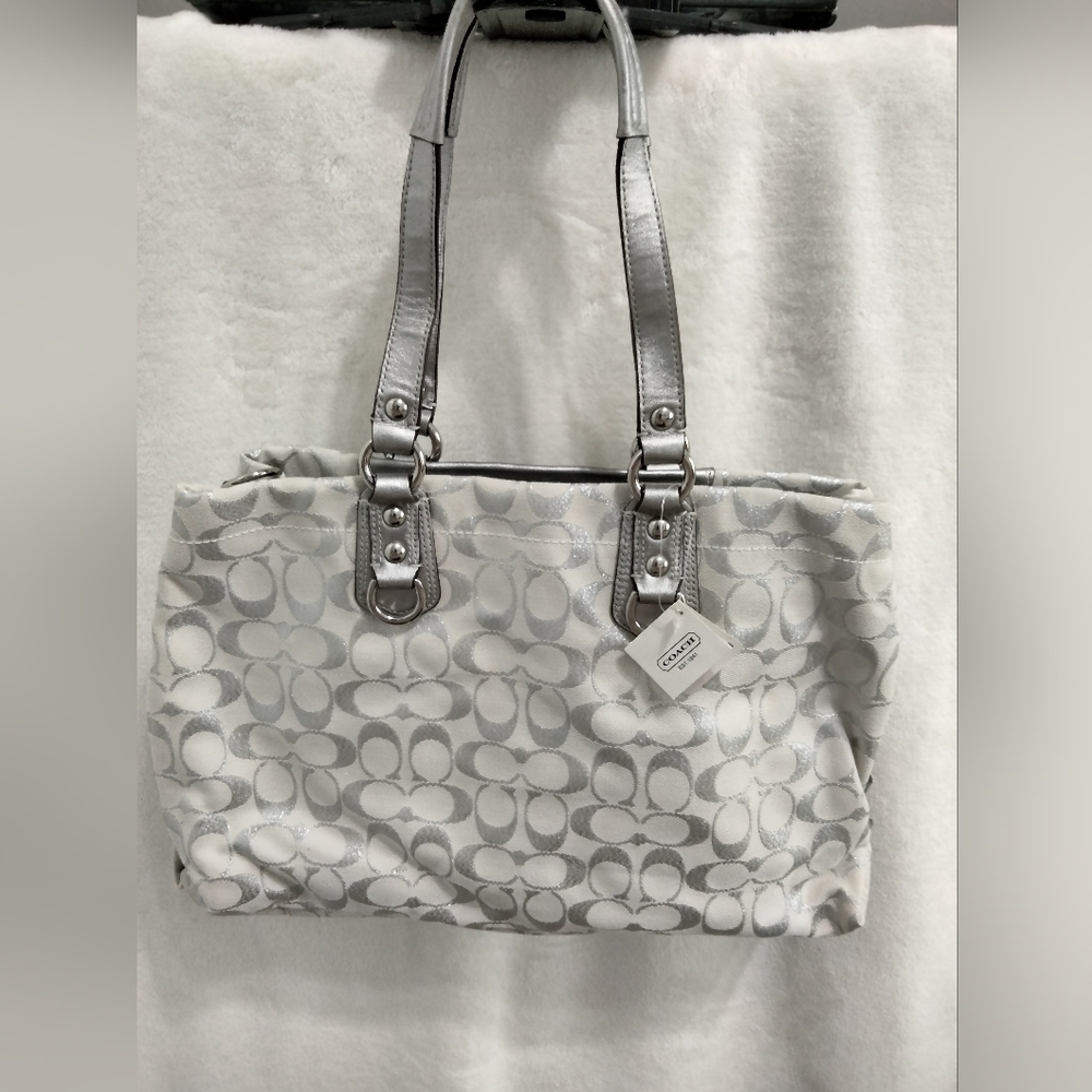 Coach Ashley Signature Satchel Vintage Y2K bag - Picture 5 of 10